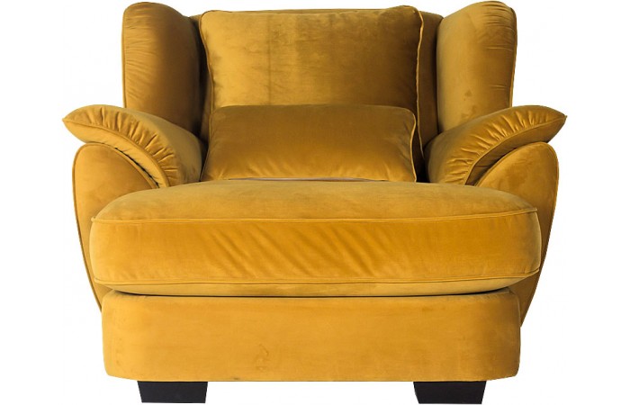 Fotel Fashion żółty