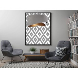  Lampa wisząca Galaxy 024 szara 