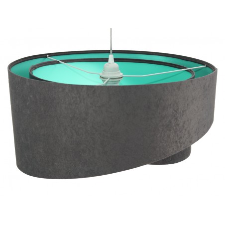  Lampa wisząca Galaxy 072 szara 