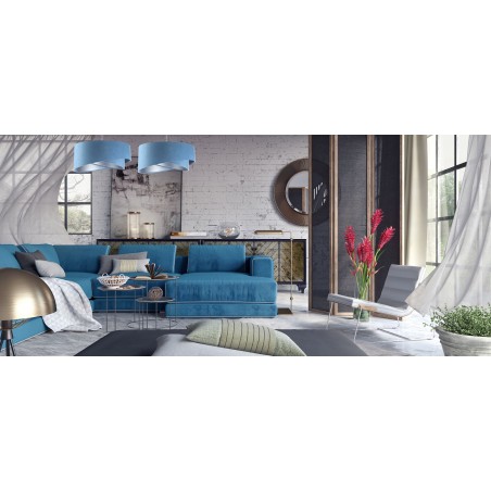  Lampa wisząca Galaxy 093 niebieska 