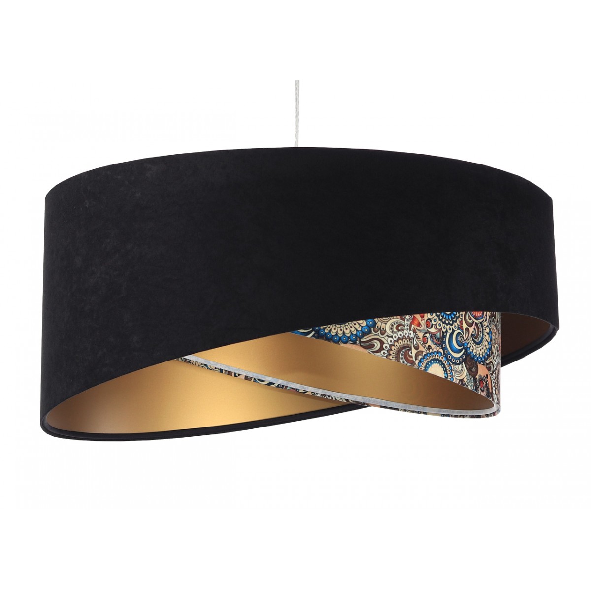  Lampa wisząca Galaxy 097 czarna 