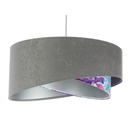  Lampa wisząca Galaxy 125 szara 