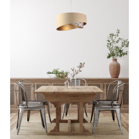  Lampa wisząca Galaxy 149 beżowa 